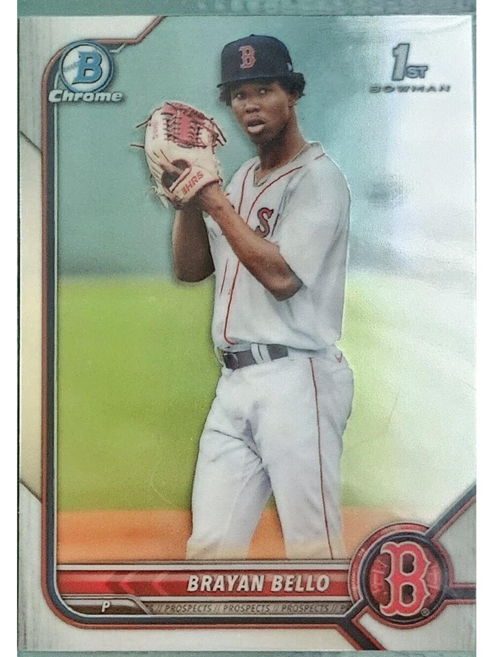 2022 Bowman Chrome Brayan Bello 1st Bowman Chrome #BCP-107 Boston Red Sox